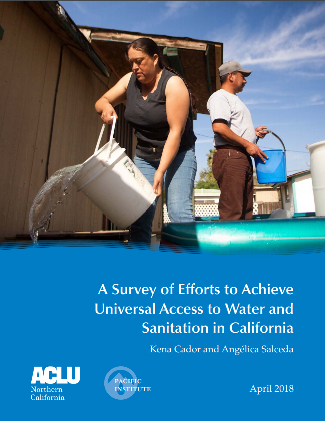 A Survey Of Efforts To Achieve Universal Access To Water And Sanitation